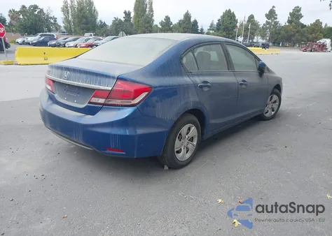 2015 Honda Civic Lx z USA, uszkodzony, nr VIN 19XFB2F5XFE263809
